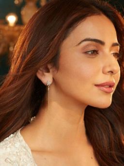 Accessher - Gold-Plated American Diamond Tassel Drop Earrings