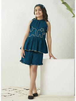 Bugandbees - Teal Top with Shorts
