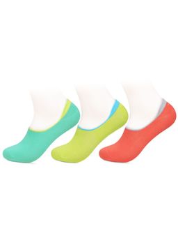 Bonjour - Unisex Cotton No Show Socks (Pack of 3)