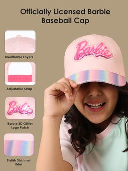 Kidsville - Official Barbie 3D Glitter Cap
