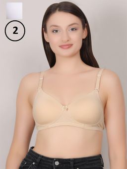 Mod & Shy - Multi-Color Lightly Padded T-Shirt Bra (Pack of 2)