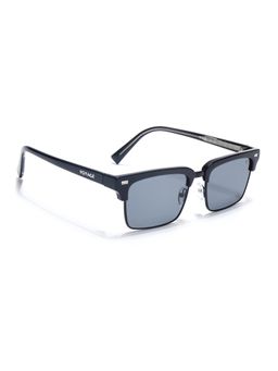 Voyage - Clubmaster Sunglasses for Men & Women (Grey Lens|Black Frame)