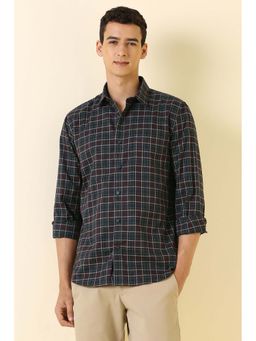 Allen Solly - Men Multicolor Slim Fit Check Full Sleeves Casual Shirt