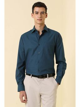 Allen Solly - Men Textured Full Sleeves Formal Shirt