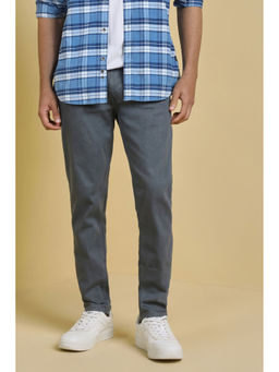 Allen Solly - Men Grey Skinny Fit Light Wash Jeans