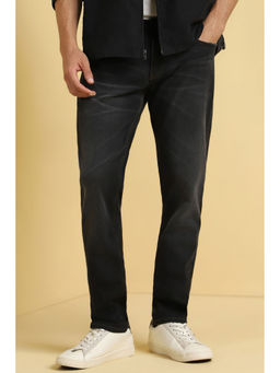 Allen Solly - Men Black Slim Fit Light Wash Jeans