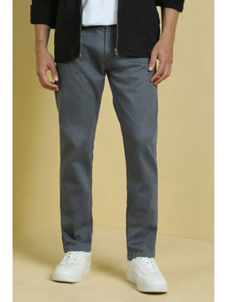 Allen Solly - Men Grey Slim Fit Dark Wash Jeans