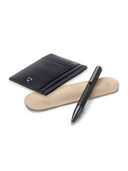 Lapis Bard - Torque Ball Pen with Credit Card Holder Gift Set
