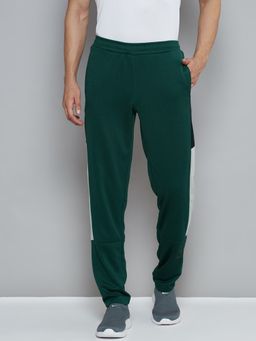 Alcis - Men Green Solid Slim Fit Running Track Pants