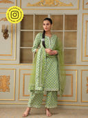 Green color option, Currently selected