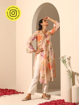 POMCHA - Gul Ruhani Kurta with Pant (Set of 2)