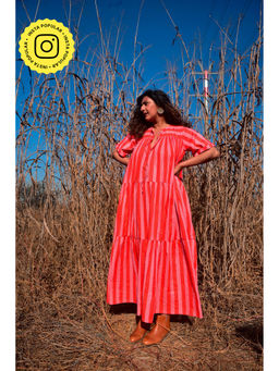 WHY SO BLUE - May Ruffles Dress for Women