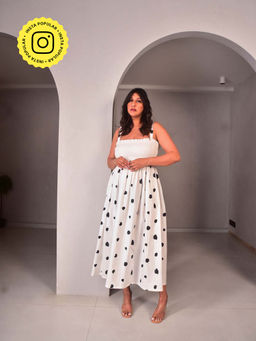WHY SO BLUE - Dottie Strappy Dress