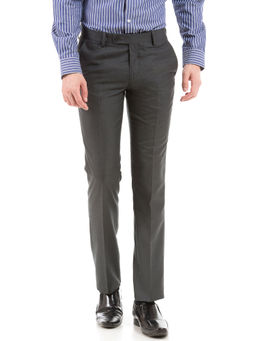 Arrow - Flat Front Slim Fit Trousers