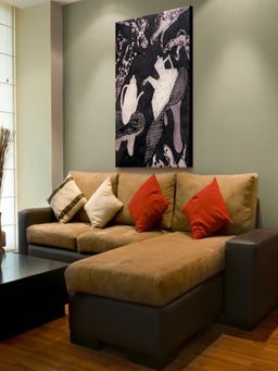 The Art House - Abstract Painting Wall Art Canvas Wall Painting Print