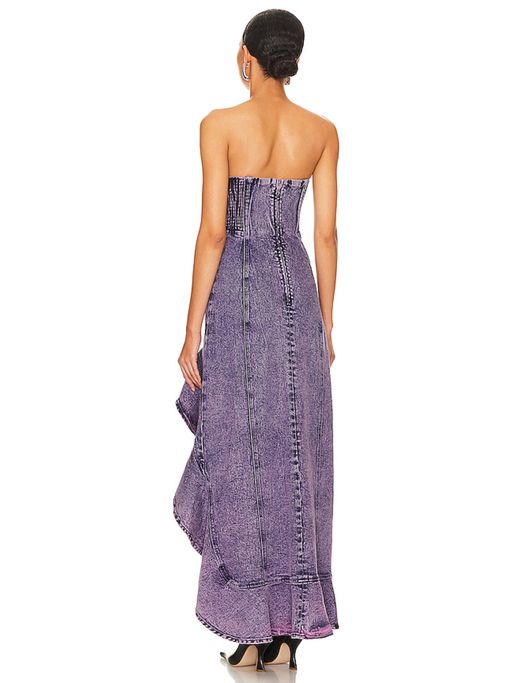 amanda uprichard symone denim dress Sold out! New items coming tonight at 7:30 EST! Free People x Amanda  Uprichard Symone Denim Dress Retails for $248-265 and sold out!! Condition:  NWT Size: XS Fits: true XS best