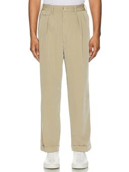 Beams Plus - 2 Pleats Trousers Pe Twill