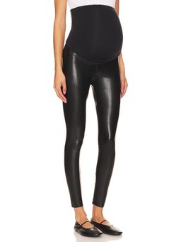 Commando - Faux Leather Maternity Legging