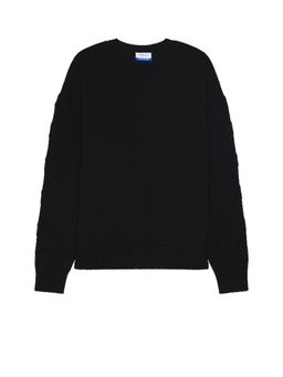 Off-White - 3d Diag Knit Crewneck