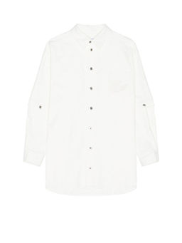 Off-White - 90's Logo Denim Overshirt