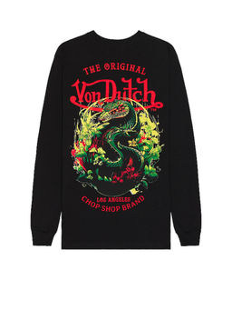 Von Dutch - Snake Graphic Long Sleeve Tee