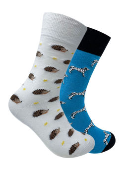Mint & Oak - Playful Paws Socks for Men