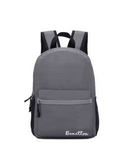 United Colors of Benetton - Rudy Unisex Polyester Non Laptop Backpack Grey (M)