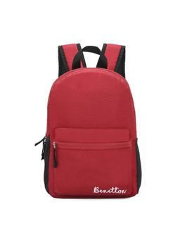 United Colors of Benetton - Rudy Unisex Polyester Non Laptop Backpack Red (M)