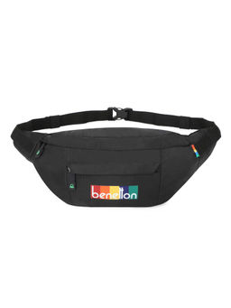 United Colors of Benetton - Trellis Unisex Polyester Waist Bags Black (S)