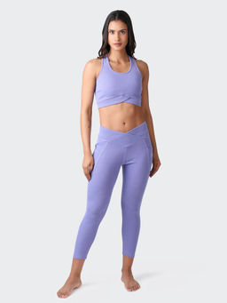 Kica - Very Peri Bra and Leggings - Lavender (3XL)