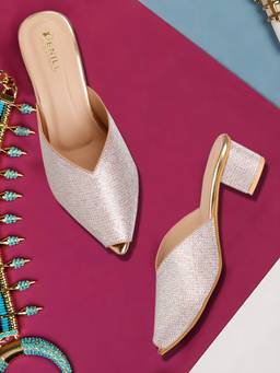 DENILL - Pink Synthetic Heels for Women