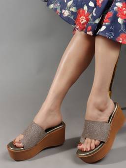 DENILL - Copper Synthetic Heels