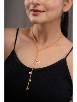 AARSEE OFFICIAL - Anti-Tarnish 22Kt Gold-Plated Tie-Around Necklace