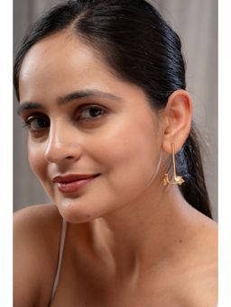 AARSEE OFFICIAL - Anti-Tarnish 22Kt Gold-Plated Scooter Earrings