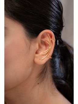 AARSEE OFFICIAL - Anti-Tarnish 22Kt Gold-Plated Bugaadi-Pair Earrings