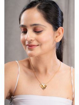 AARSEE OFFICIAL - Anti-Tarnish 22Kt Gold-Plated Lumina Pendant