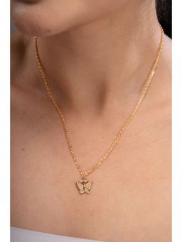 AARSEE OFFICIAL - Anti-Tarnish 22Kt Gold-Plated Butterfly Pendant