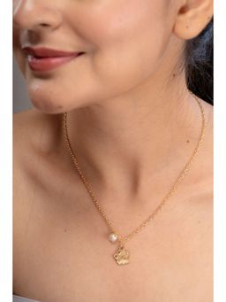 AARSEE OFFICIAL - Anti-Tarnish 22Kt Gold-Plated Paw Charm Pendant