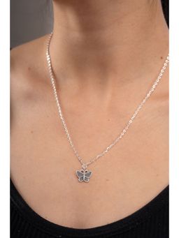 AARSEE OFFICIAL - Anti-Tarnish Silver Flutter Pendant