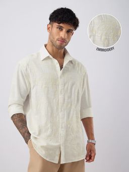 The Souled Store - Nautical Fish Men Relaxed Shirt