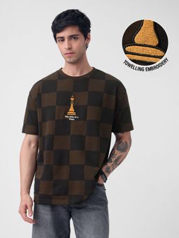 The Souled Store - Chess King Men Oversized T-Shirt