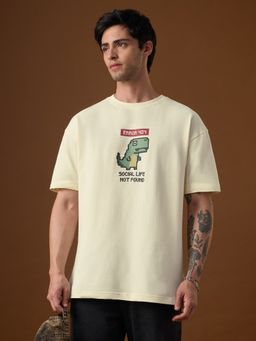 The Souled Store - Oversized T-Shirt It's An Error Men Oversized T-Shirt
