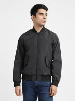 Levi's - Men Black High Neck Quilted Jacket