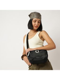 Fastrack - Women Neo Sling Bag With Detachable Strap - Black