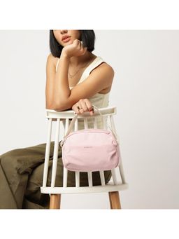 Fastrack - Women Metro Glide Sling Bag With Detachable Strap - Pink