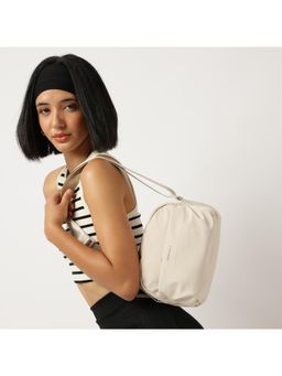 Fastrack - Women Metro Glide Sling Bag With Detachable Strap - White