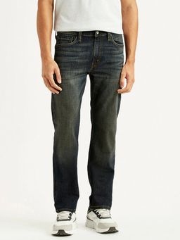 Levi's - Men's 513 Charcoal Solid/Plain Mid Waist Jeans
