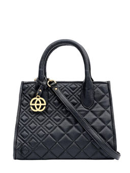 Eske - Navy Textured Small Handbag For Women