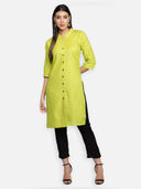 Green color option, Currently selected