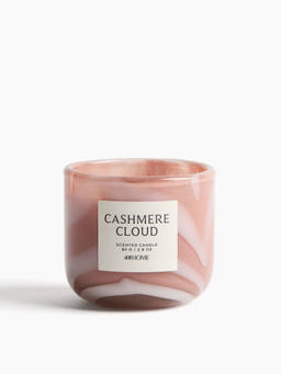 H&M - Pink Scented Candle In Glass Holder